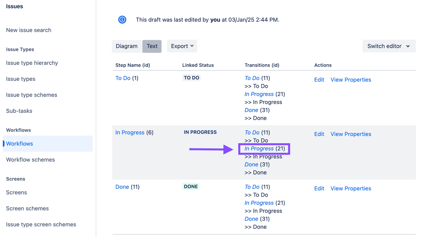 Jira screenshot