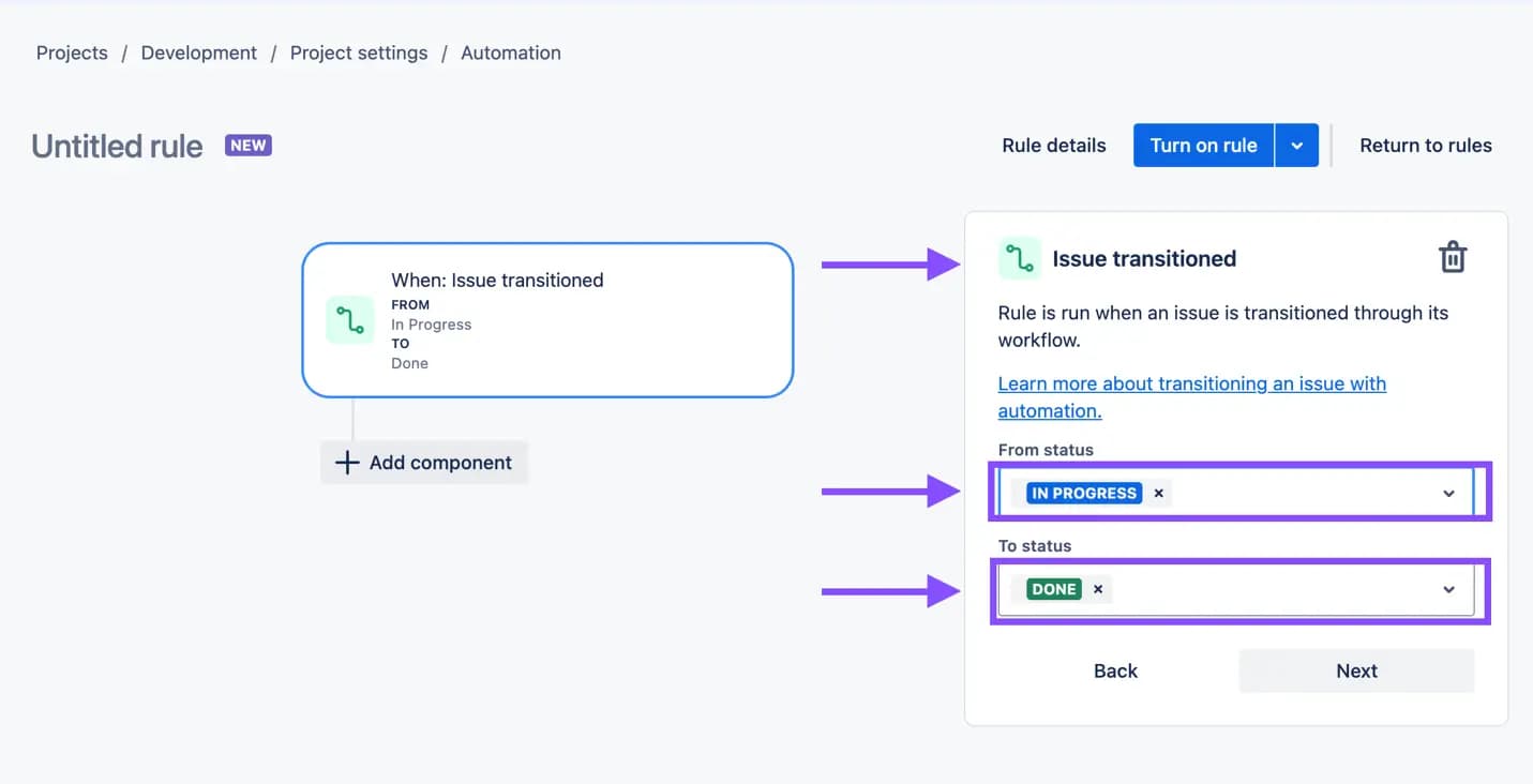 trigger-configure CS