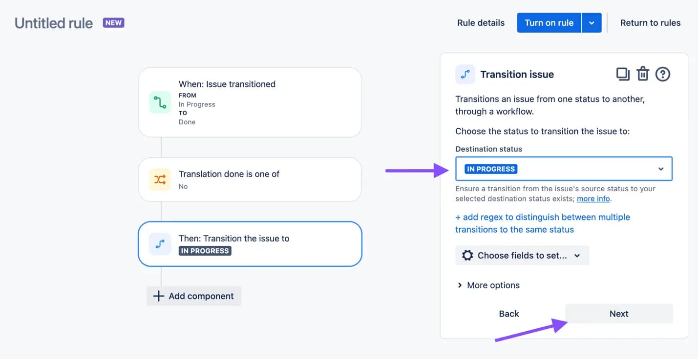 transition-issue DE