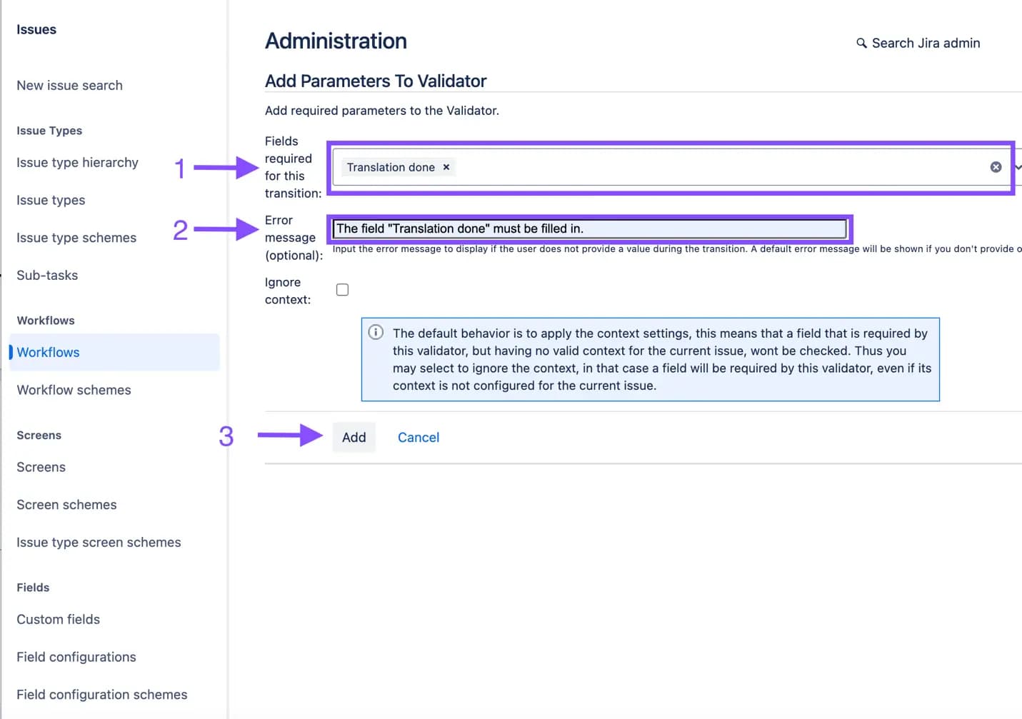 workflows-administration DE